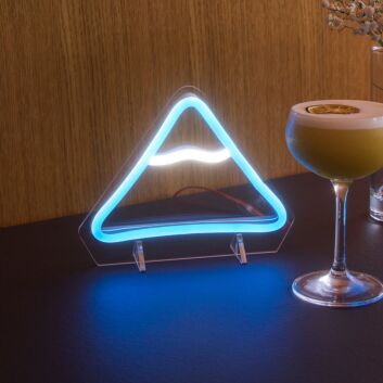 Schneebedeckter Berg LED-Neonschild