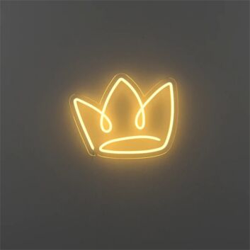 Krone LED-Neonschild Wohnzimmer Schlafzimmer