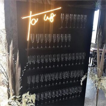 to us LED-Neonschild für Hochzeit Bar