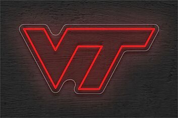 Brighten Up Your Game Day Celebrations and Home Bar with Virginia Polytechnic Institute LED Neon Sign.