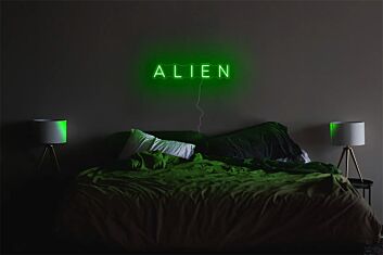 ALIEN LED-Neonschild für Wohnzimmer Gamingzimmer
