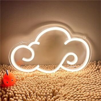 Wolke LED-Neonschild Schlafzimmer Kinderzimmer