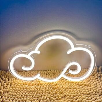 Wolke LED-Neonschild Schlafzimmer Kinderzimmer