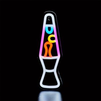 Lavalampe LED-Neonschild Wohnzimmer Schlafzimmer