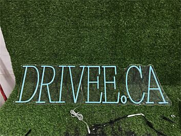 DRIVE.CA LED Neonschild mit individuellem Schriftzug