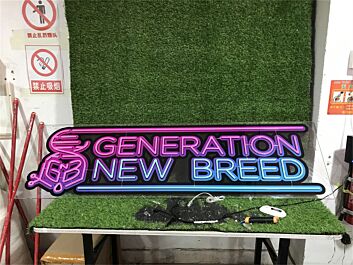 GENERATION NEW BREED LED-Neonschild für Club und Bar