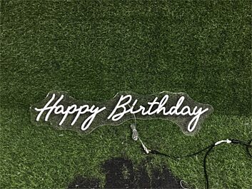 Happy Birthday LED-Neonschild für Party und Zuhause
