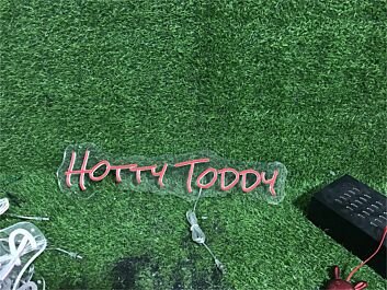 Hotty Toddy LED-Neonschild für Bar und Cafe