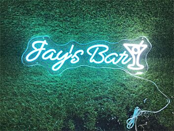 Jay's Bar LED-Neonschild für Bar Club