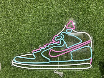 Sneaker LED-Neonschild für Schuhgeschäft und Wohnzimmer