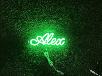 Alexa LED-Neonschild Wohnzimmer Schlafzimmer