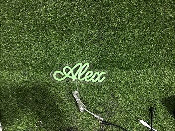 Alexa LED-Neonschild Wohnzimmer Schlafzimmer