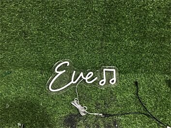 Eve LED-Neonschild Musikstudio Wohnzimmer
