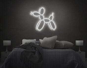 Ballonhund LED-Neonschild Schlafzimmer Wohnzimmer