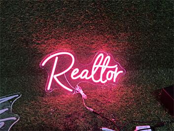 Realtor LED-Neonschild für Immobilienbüro