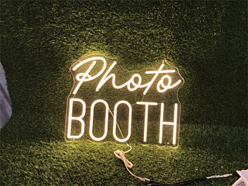 Photo Booth LED-Neonschild für Event Party