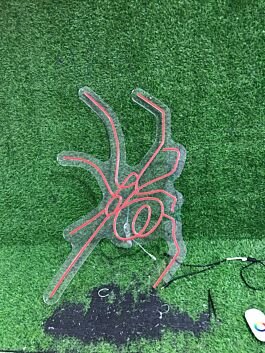 Spinne LED-Neonschild Wohnzimmer Bar