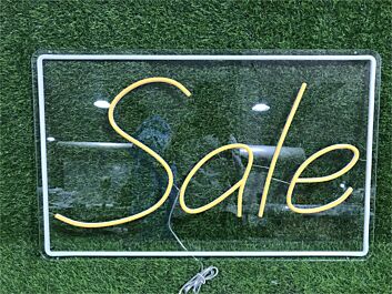 SALE LED Neonschild für Schaufenster und Einzelhandel