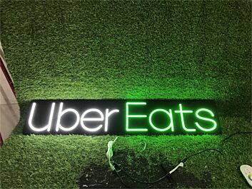 Uber Eats LED-Neonschild für Restaurant und Lieferdienst