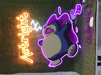 Actright LED-Neonschild für Gaming Bar