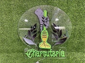 Charcutería LED-Neonschild für Feinkostladen