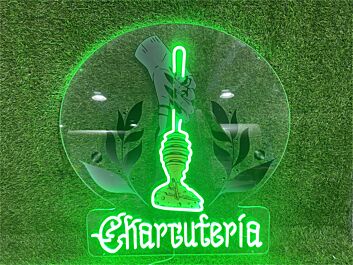 Charcutería LED-Neonschild für Feinkostladen