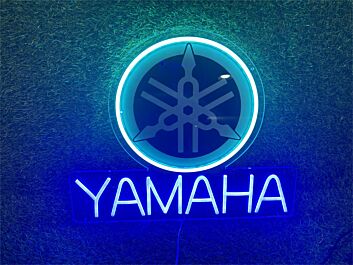 YAMAHA LED-Neonschild Motorradladen Werkstatt