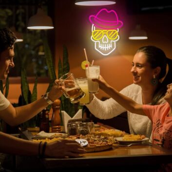 Taco LED-Neonschild für Restaurant Bar