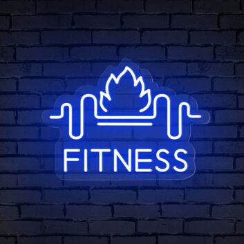 FITNESS LED-Neonschild für Fitnessstudio und Home Gym
