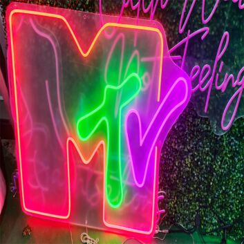 MTV LED-Neonschild für Bar Club