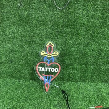 TATTOO LED-Neonschild für Tattoo Studio