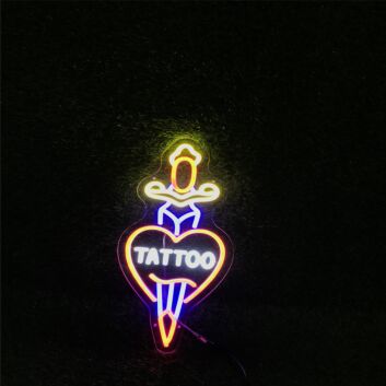 TATTOO LED-Neonschild für Tattoo Studio