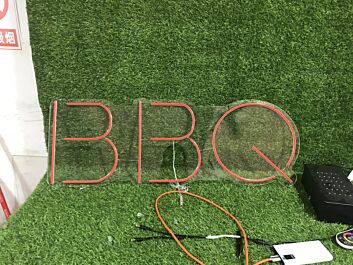 BBQ LED-Neonschild für Grill, Bar und Outdoor-Bereich