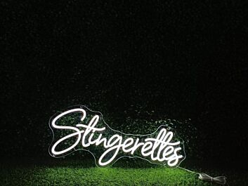 Stingerettes LED-Neonschild für Studio und Event