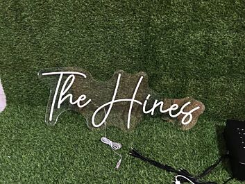 The Hines LED-Neonschild für Hochzeit oder Zuhause