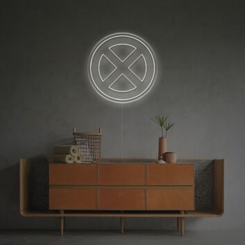 X-Men-Logo LED-Neonschild