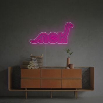 LED Neonschild mit Dinosaurier-Motiv und Schriftzug für Kinderzimmer