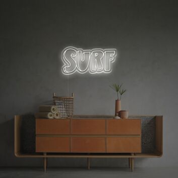 SURF LED-Neonschild Wohnzimmer Freizeitraum