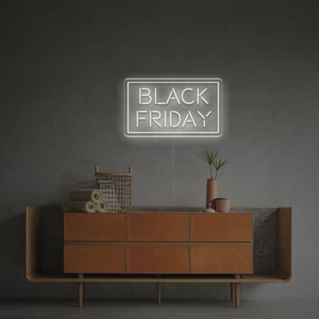 BLACK FRIDAY LED-Neonschild für Einzelhandel Schaufenster