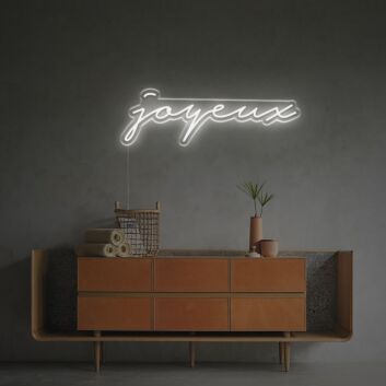 joyeux LED-Neonschild Wohnzimmer Schlafzimmer