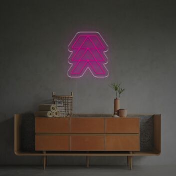 Brighten Up Your Bar, Office, or Wedding with the Vibrant Moose LED Neon Sign.