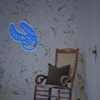 Light Up Your Magical Moments: Golden Snitch LED Neon Sign for Weddings, Bars, and Enchanting Home Decor