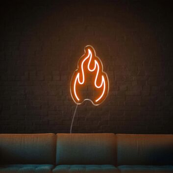 Flamme LED-Neonschild Wohnzimmer Bar