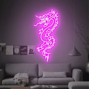 Drache LED-Neonschild für Wohnzimmer oder Bar