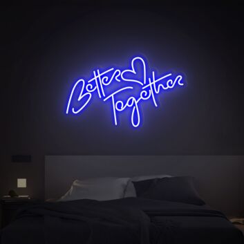 Halbmond LED-Neonschild für Schlafzimmer und Wohnzimmer
