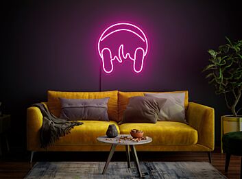 fließende Schokolade LED-Neonschild für Schlafzimmer Wohnzimmer