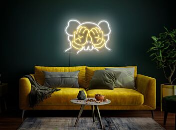 Brighten Up Your Space: Perfect for Home Decor, Offices, Stores, Bars, Weddings, and Parties - Kaws Neon Sign LED Sign Kaws Light Sign Fashion Neon Sign Aesthetic Neon Sign