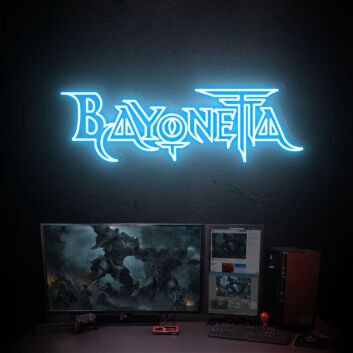 Bayonetta LED-Neonschild Gaming Zimmer