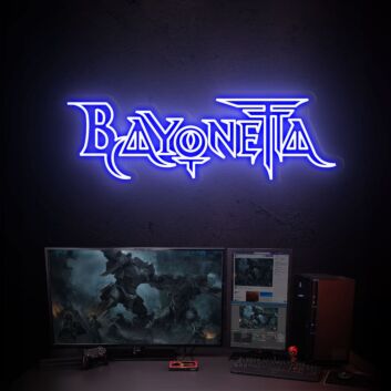 Bayonetta LED-Neonschild Gaming Zimmer