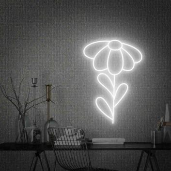 Gänseblümchen LED-Neonschild Wohnzimmer Schlafzimmer